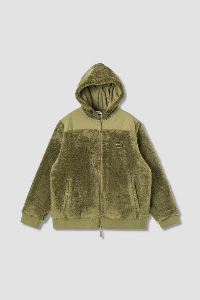 STAN RAY FLEECE ZIP HOODIE OLIVE