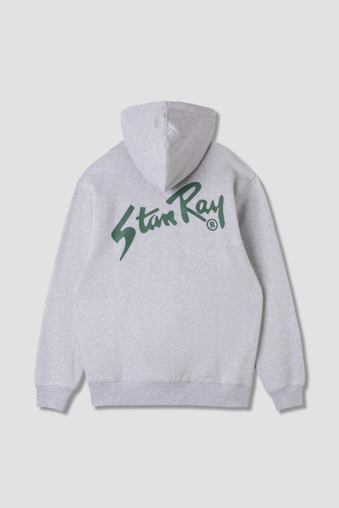 STAN RAY OG HOODIE GREY MARL GREEN