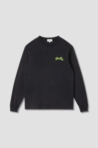 STAN RAY OG LS TEE_WASHEDBLACK-LIME