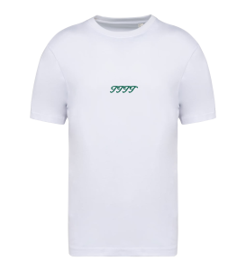 ttt unlimited T-shirt White Mid Chest Green