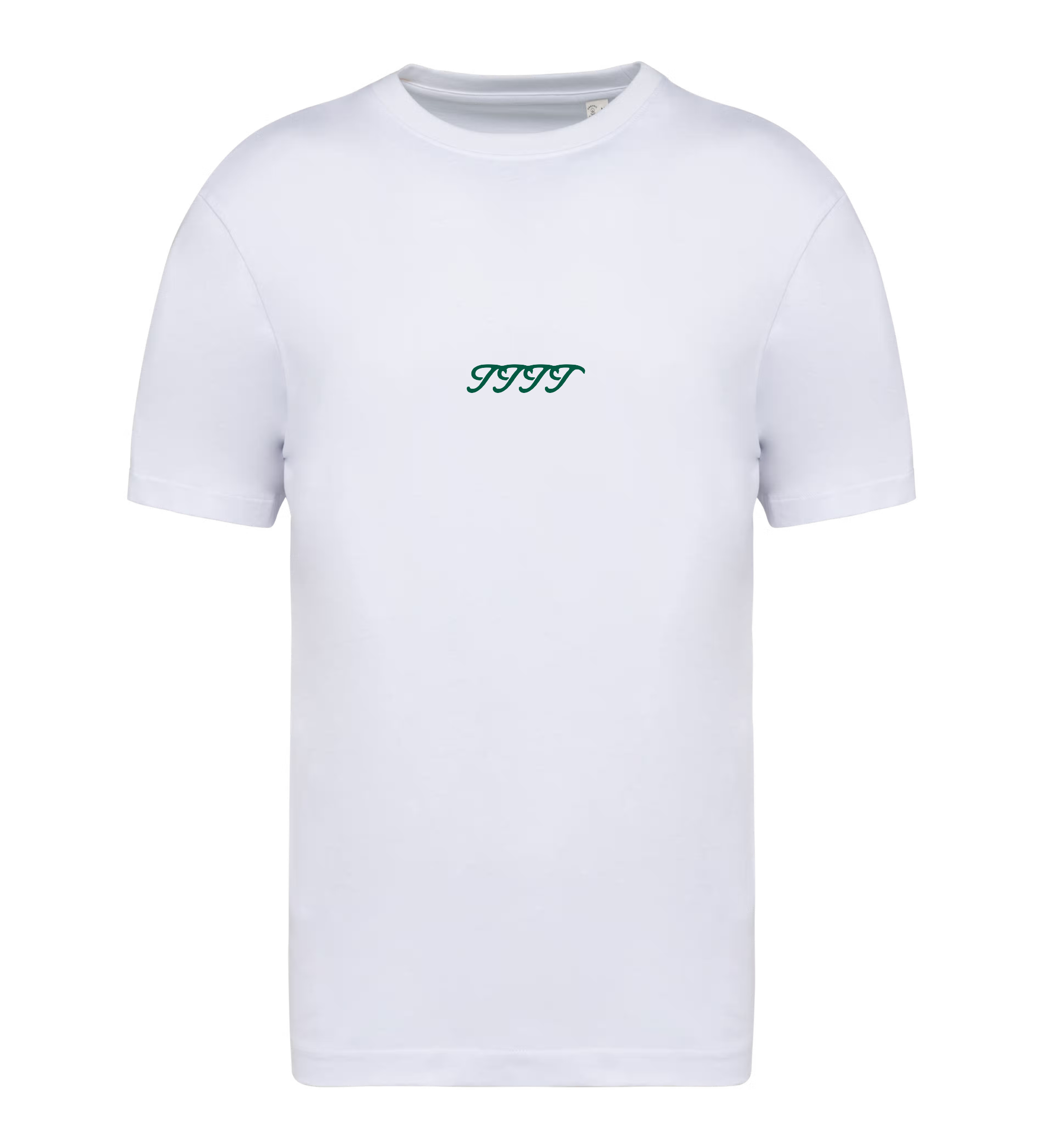 ttt unlimited T-shirt White Mid Chest Green