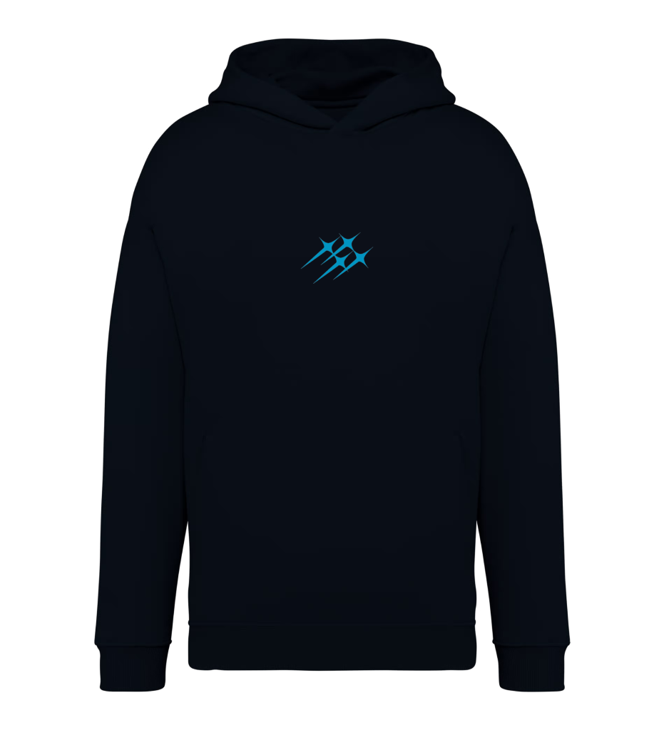 tttt unlimited Hoodie Chest Blue