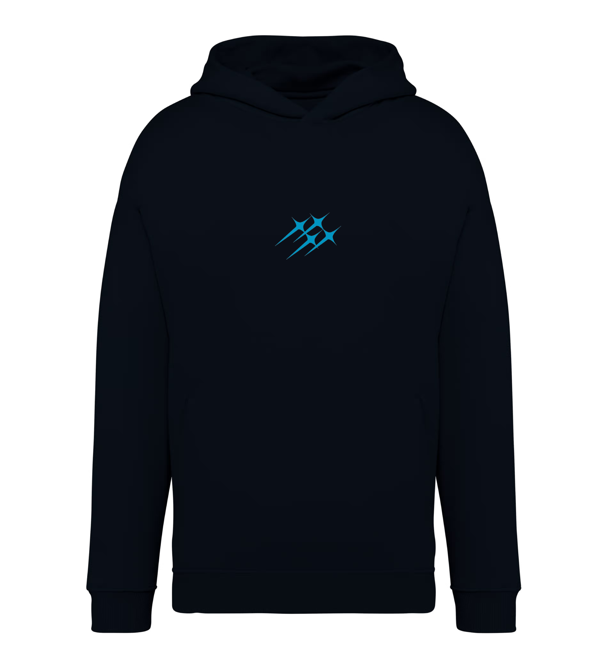 tttt unlimited Hoodie Chest Blue