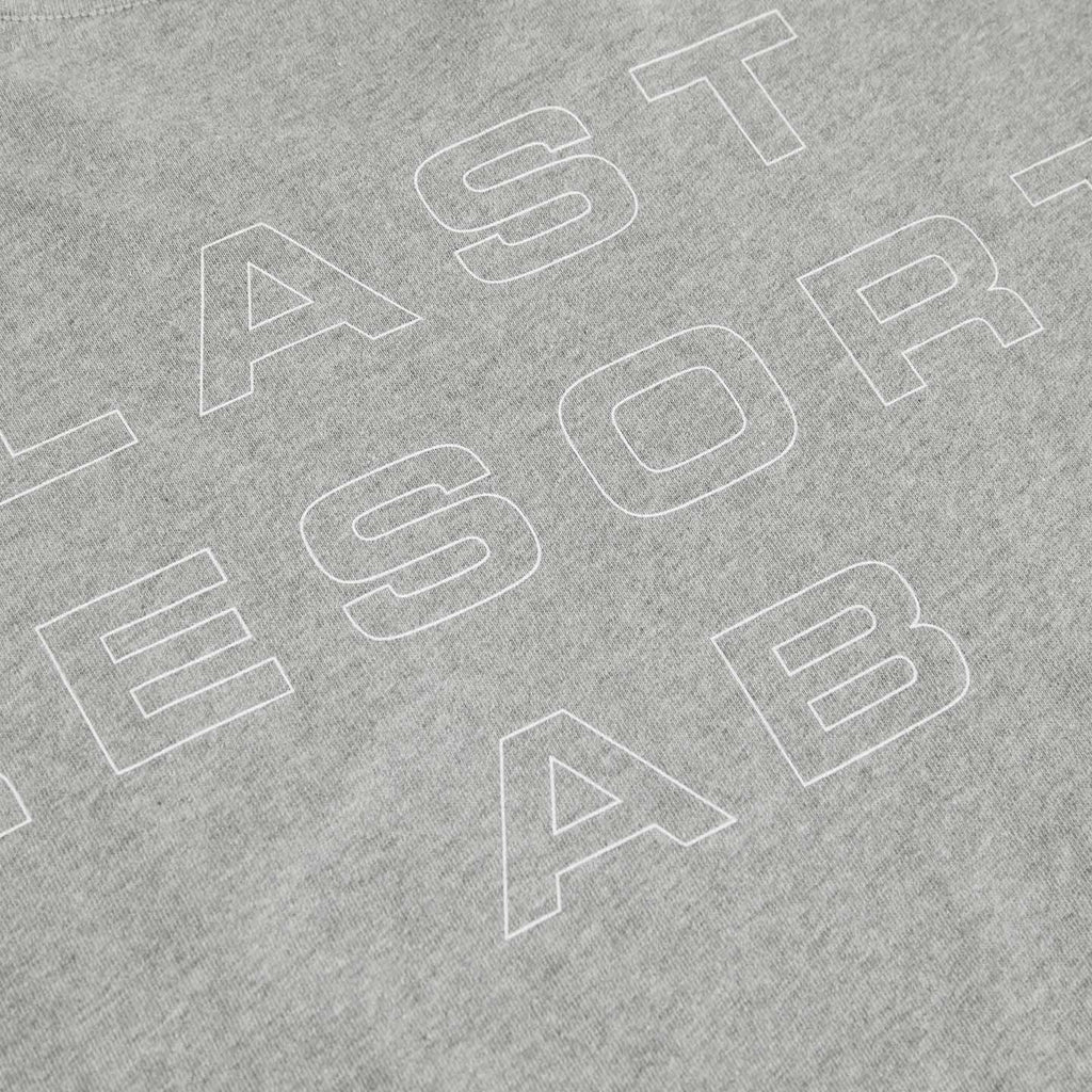 Last Resort AB Eurostyle SS Tee (Grey Melange/White) DETAIL