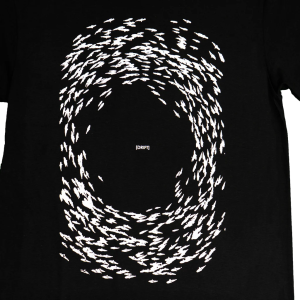 Atlantic Drift Fish Glow Tech T-shirt (Black)