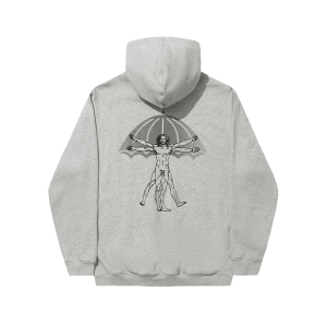 HÉLAS VITRUVE HOODIE HEATHER GREY