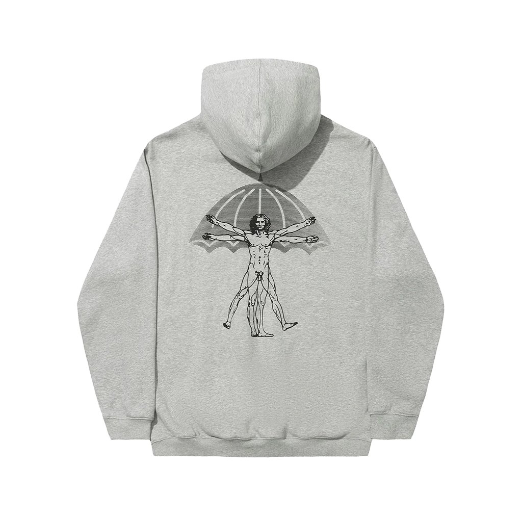 HÉLAS VITRUVE HOODIE HEATHER GREY