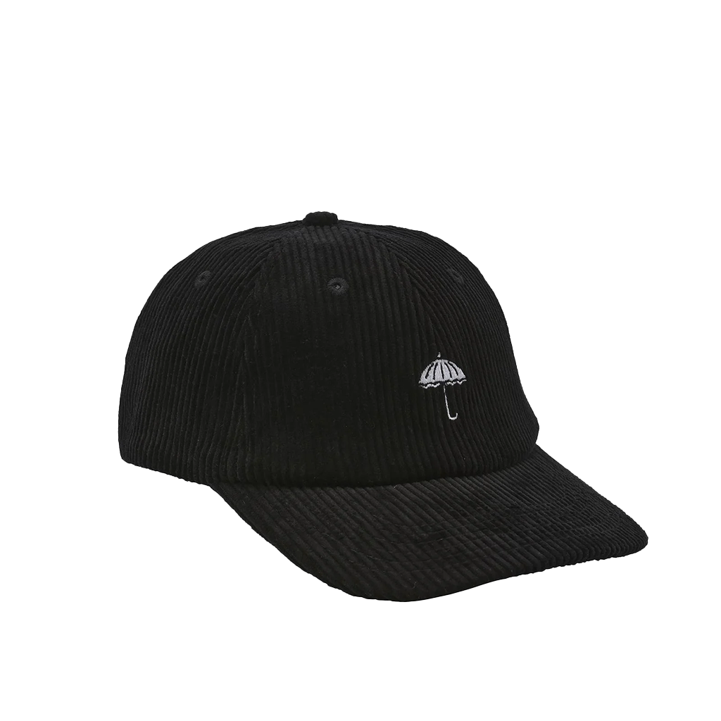 HÉLAS CLASSIC CORDUROY CAP BLACK