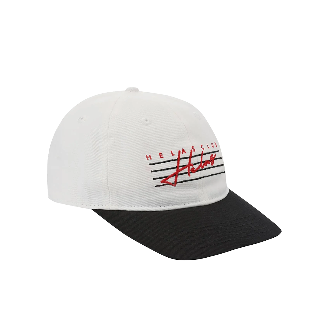 HÉLAS GUITARE CAP WHITE/BLACK