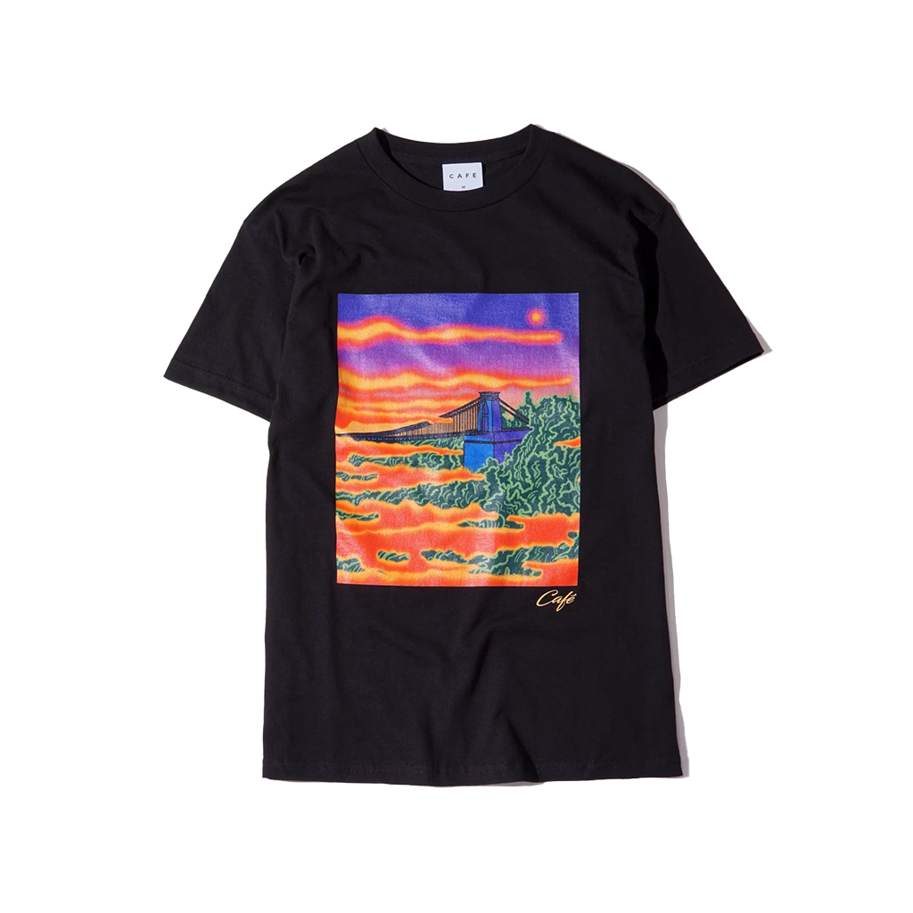Cafe Clifton T-Shirt Black