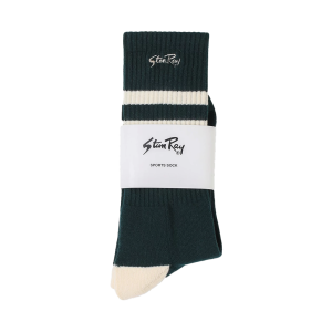 Stan Ray Sports Sock Botanical Green / Natural