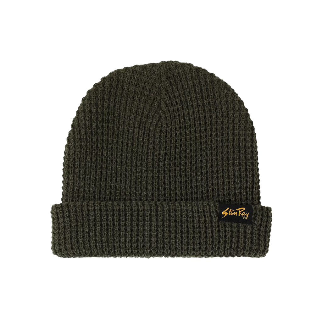 Stan Ray Waffle Beanie Olive
