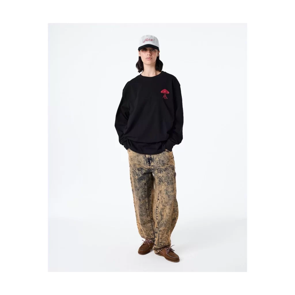 Helas VITRUVE LS TEE BLACK 23765