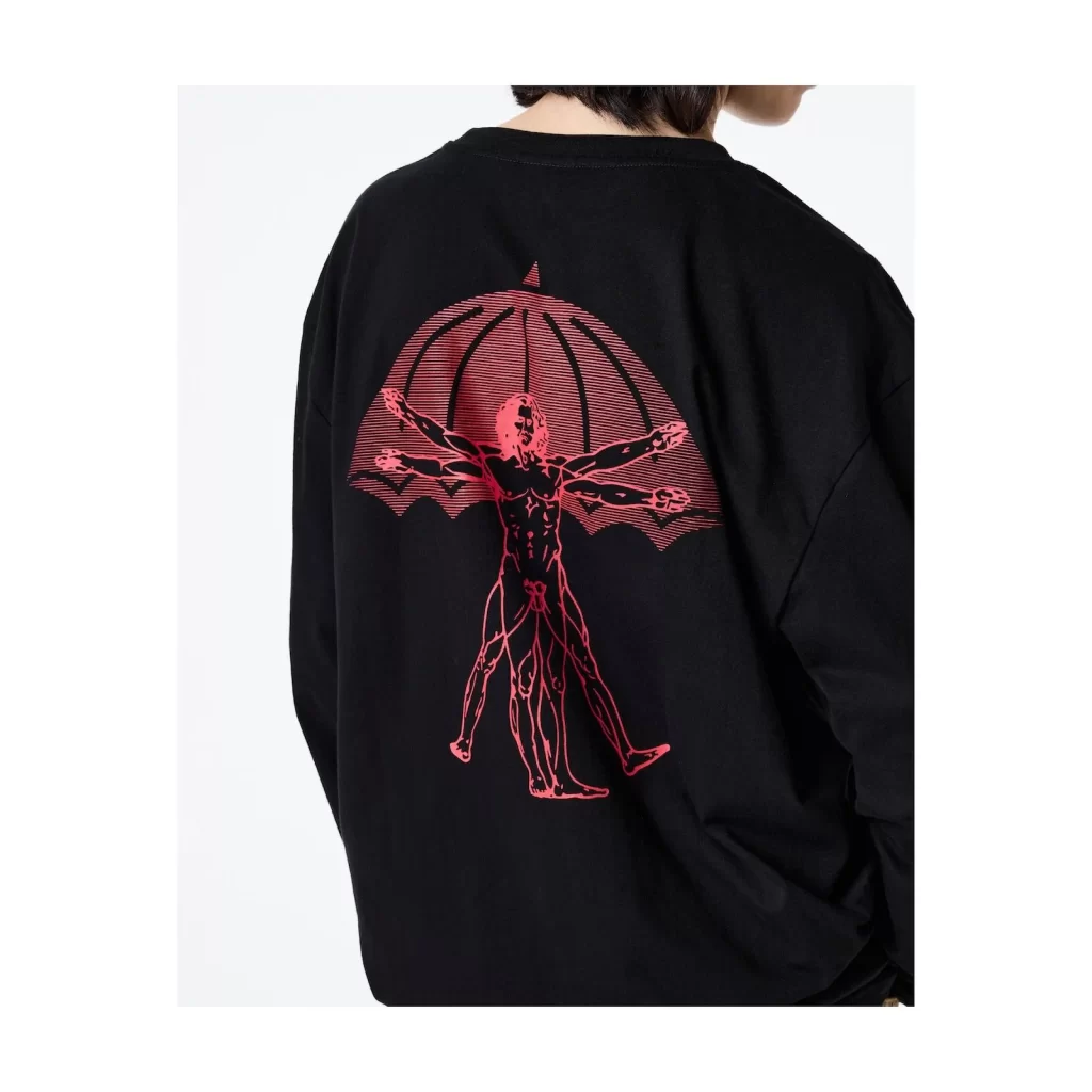 Helas VITRUVE LS TEE BLACK 23765