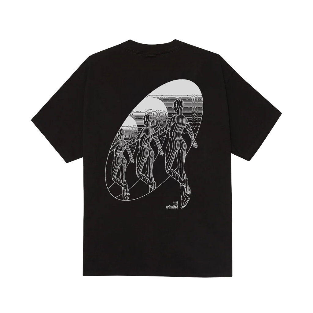 TTTT UNLIMITED DORSTE T-SHIRT BLACK