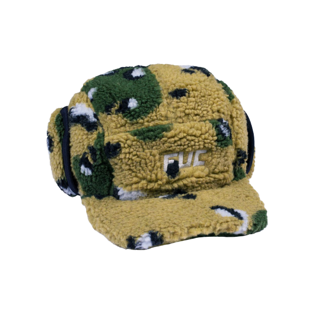 FACKUPCLOTHES CAMO FLEECE CAP