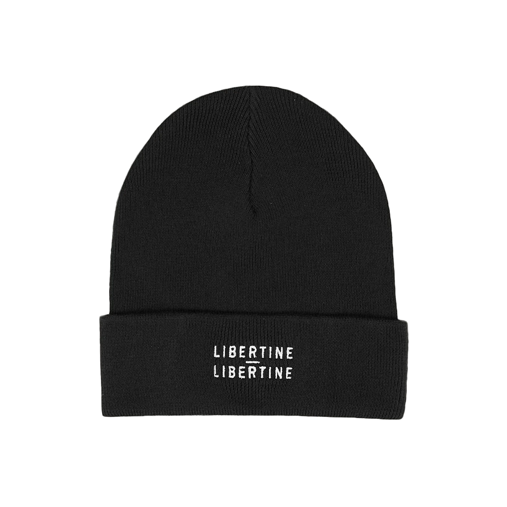 Libertine-Libertine Logo Beanie Black