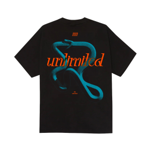 TTTT UNLIMITED SNAKE T-SHIRT BLACK