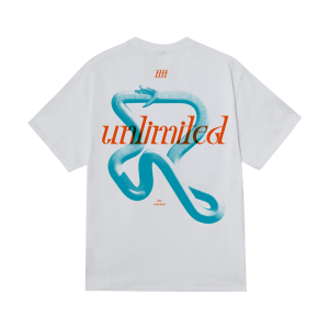 TTTT UNLIMITED SNAKE T-SHIRT WHITE