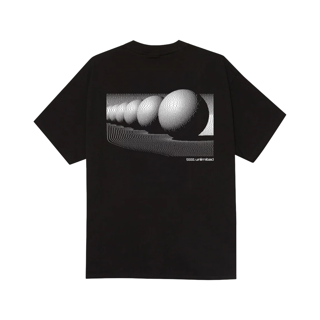TTTT UNLIMITED SPHERES T-SHIRT BLACK