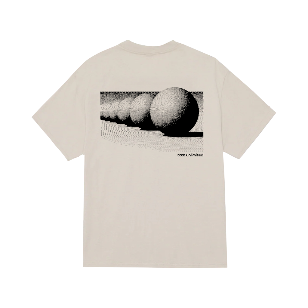 TTTT UNLIMITED SPHERES T-SHIRT OFF WHITE