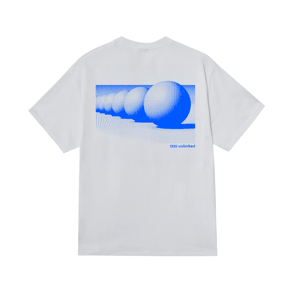 TTTT UNLIMITED SPHERES T-SHIRT WHITE