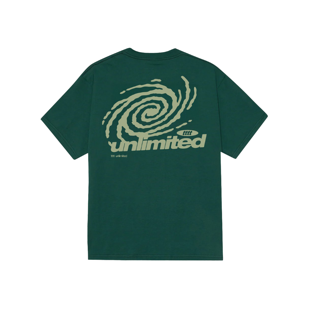 TTTT UNLIMITED SWIRL T-SHIRT GREEN