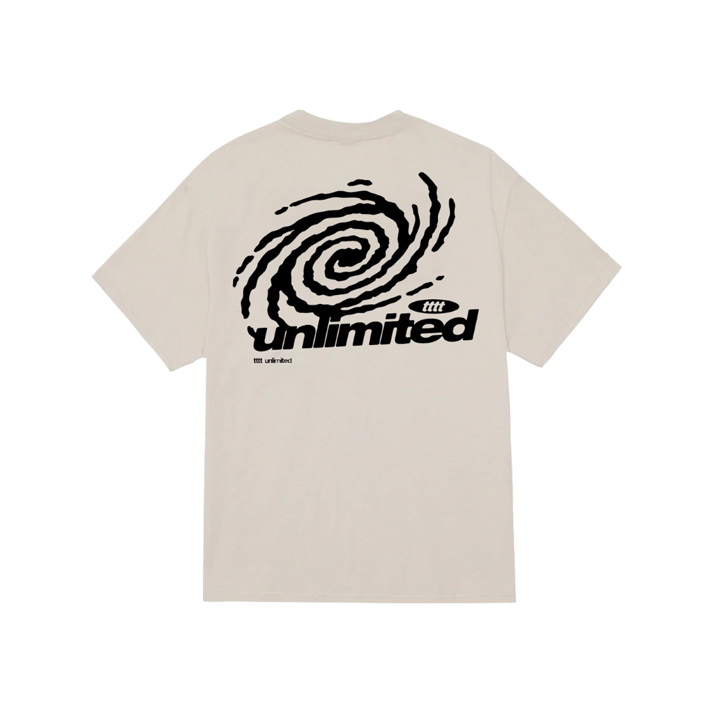 TTTT UNLIMITED SWIRL T-SHIRT OFF WHITE
