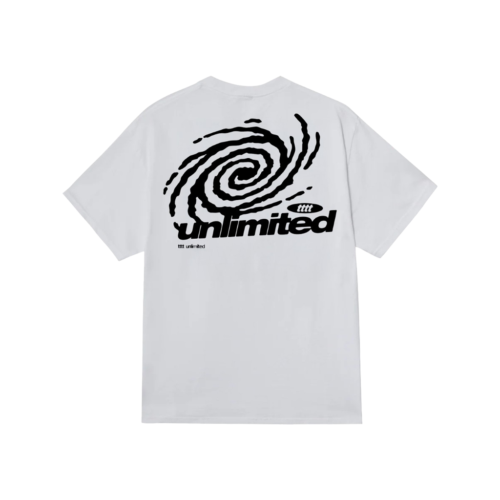 TTTT UNLIMITED SWIRL T-SHIRT WHITE
