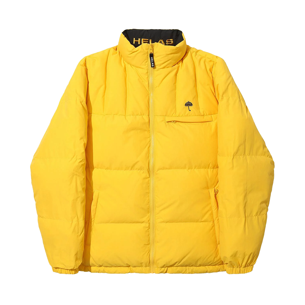 HÉLAS DUAL REVERSIBLE PUFFER JACKET YELLOW/BLACK