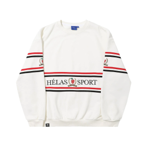 HÉLAS SPORT CREWNECK WHITE