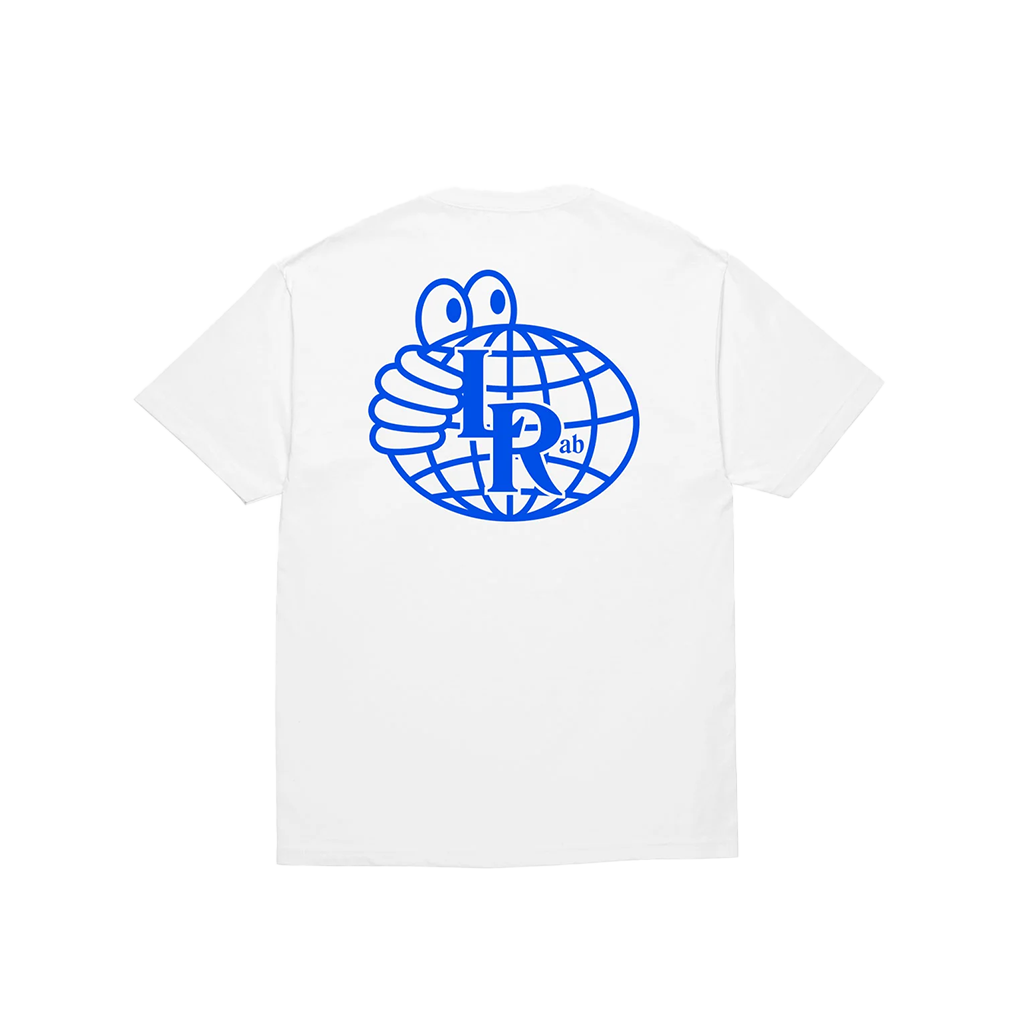 LAST RESORT ATLAS MONOGRAM SS TEE WHITE