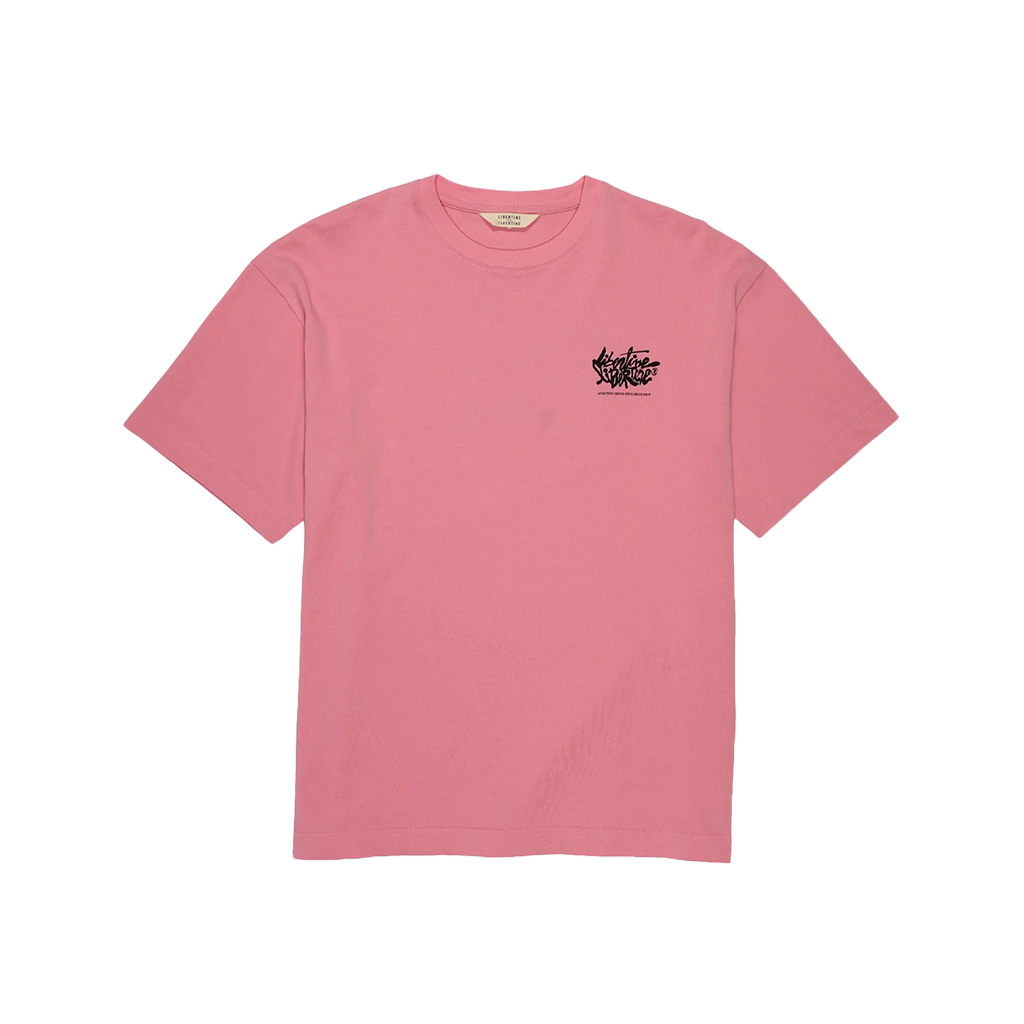 LIBERTINE-LIBERTINE BROKE ERA LOGO PINK