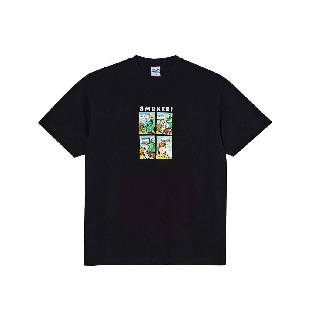 POLAR SMOKER TEE BLACK