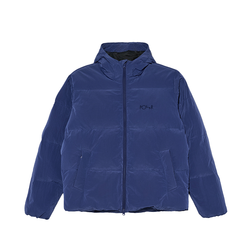 POLAR SOFT PUFFER JACKET BLUE
