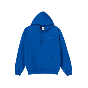 LAST RESORT ATLAS MONOGRAM HOODIE BLUE