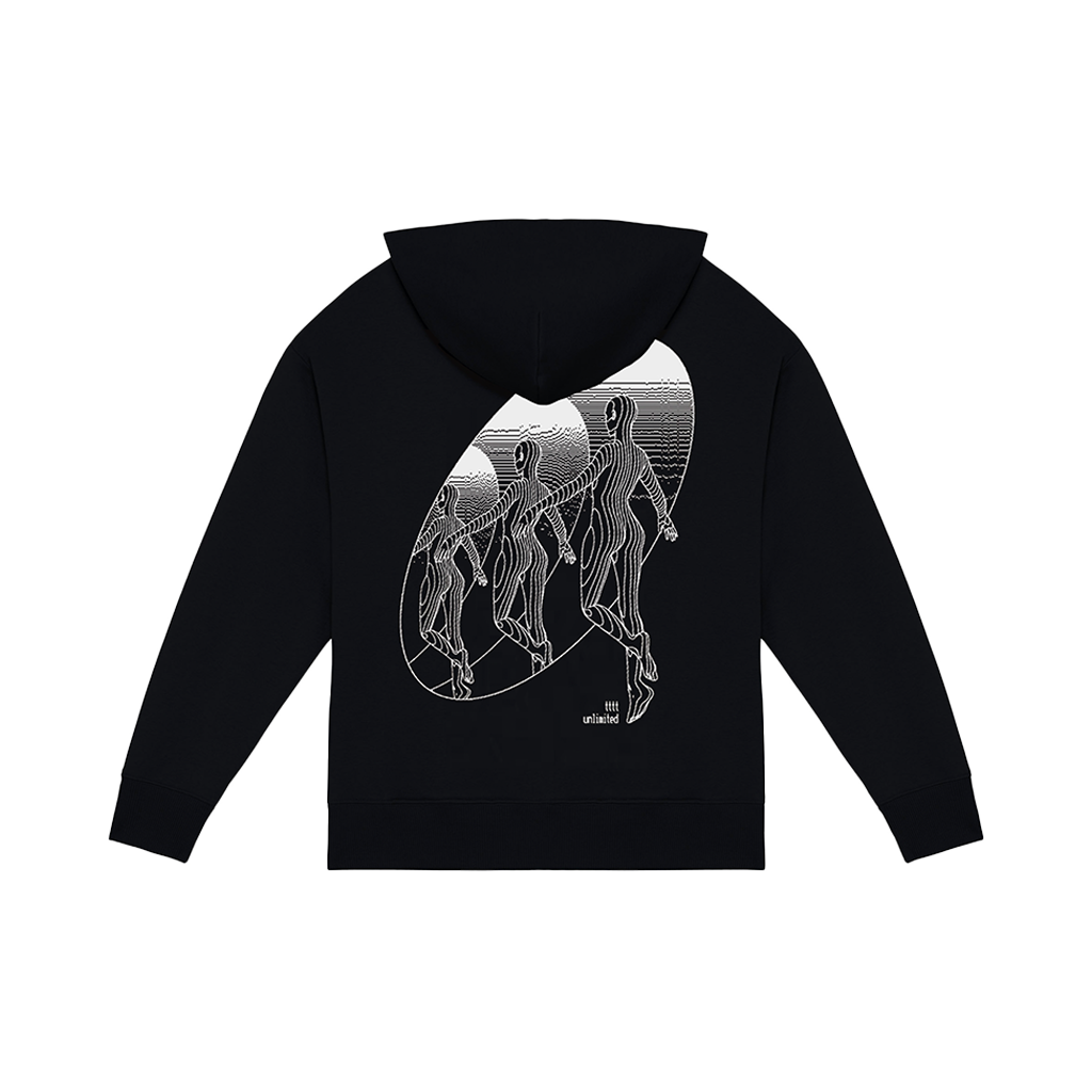 TTTT UNLIMITED DORSTE HOODIE BLACK