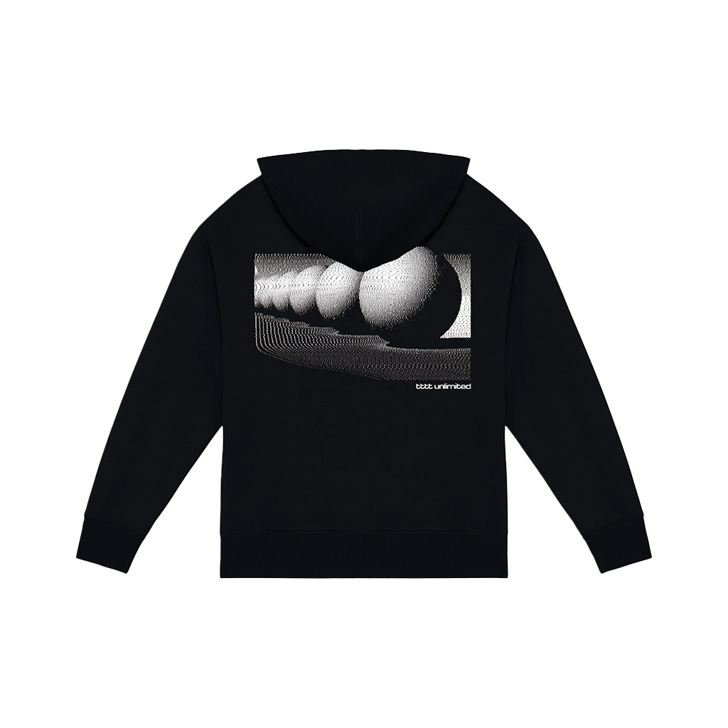 TTTT UNLIMITED SPHERES HOODIE BLACK