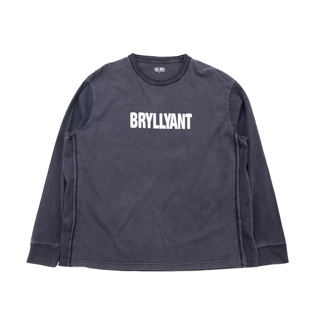 ACMH BRYLLYANT LONG SLEEVE T-SHIRT VINTAGE BLACK