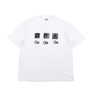 ACMH CHA CHA CHA SHORT SLEEVe T-SHIRT OFF WHITE
