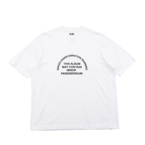 ACMH NAKED DISINFORMATION SHORT SLEEVE T-SHIRT OFF WHITE