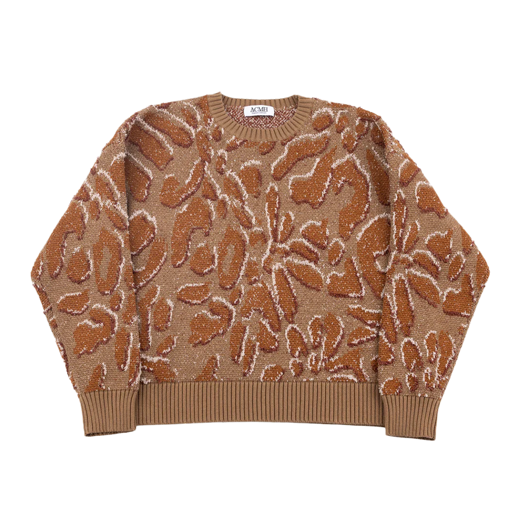 ACMH SISTER KNIT JUMPER LEOPARD PRINT MIX