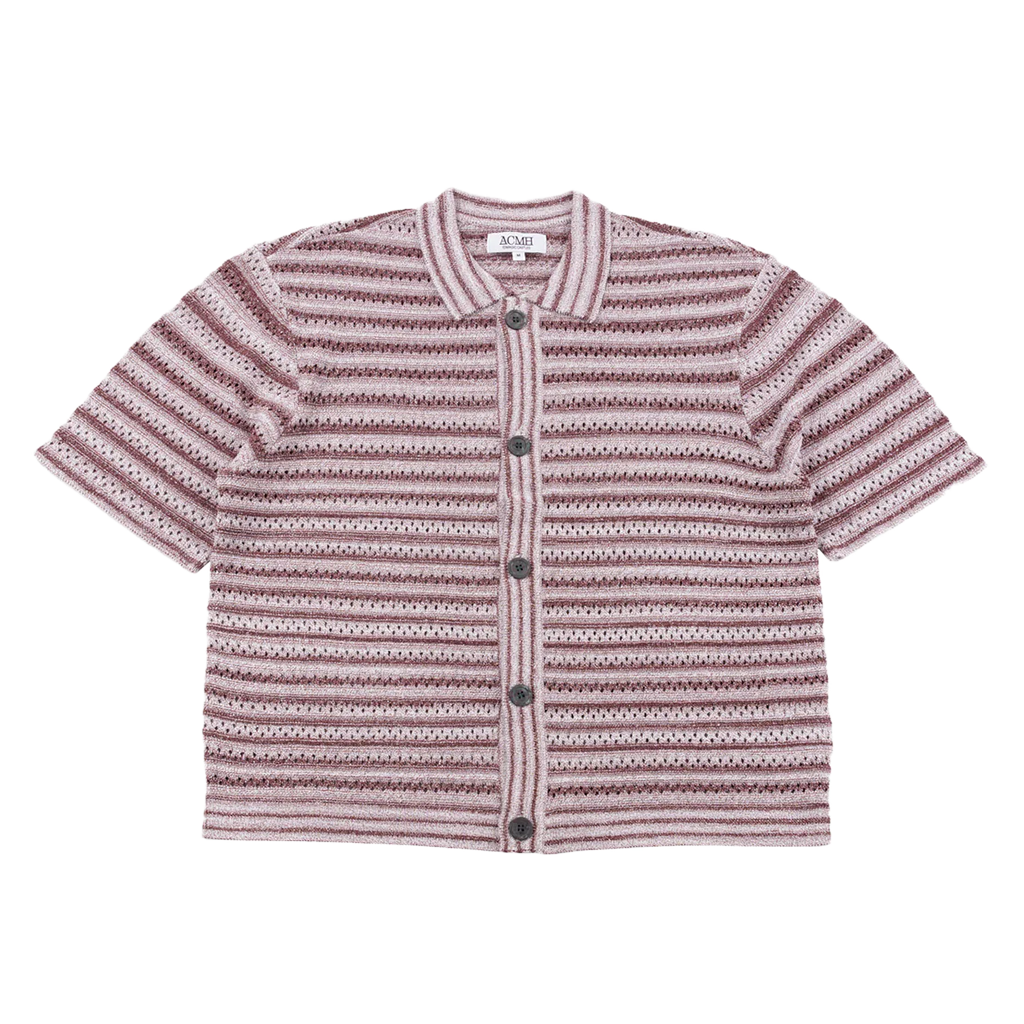 AMCH FLUSH SHORT SLEEVE SHIRT DEEP PURPLE