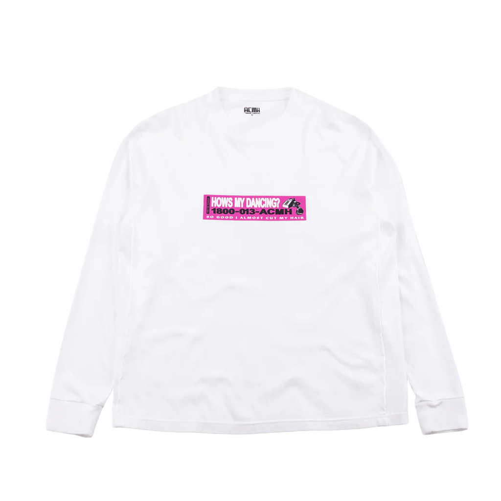 ACMH DANCERS LONG SLEEVE T-SHIRT OFF WHITE