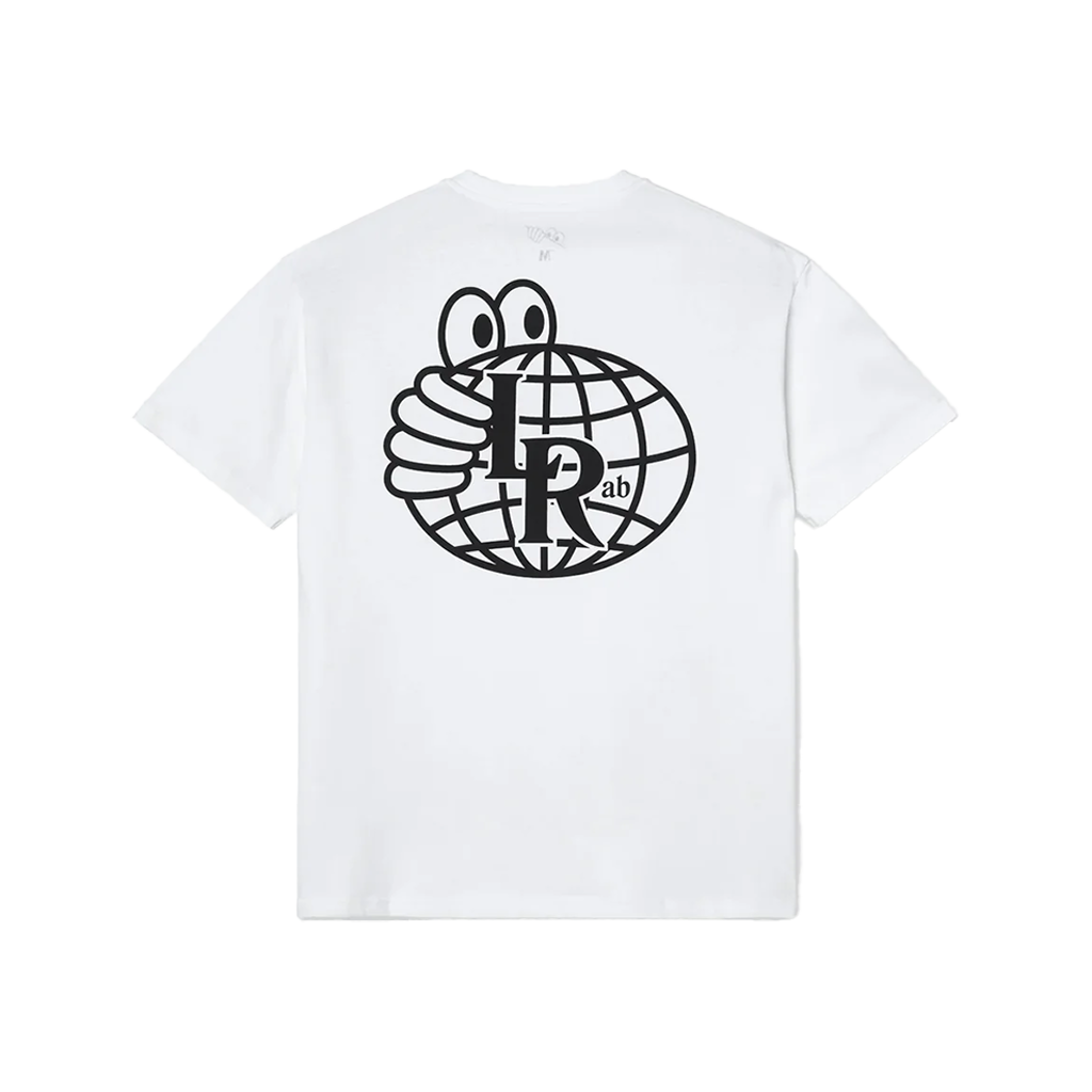 LAST RESORT ATLAS MONO SS TEE WHITE/BLACK