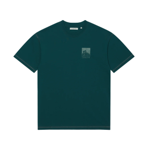 LAST RESORT LITTLE AB FLATLOCK SS TEE DARK TEAL