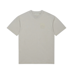 LAST RESORT LITTLE AB FLATLOCK SS TEE WARM GREY