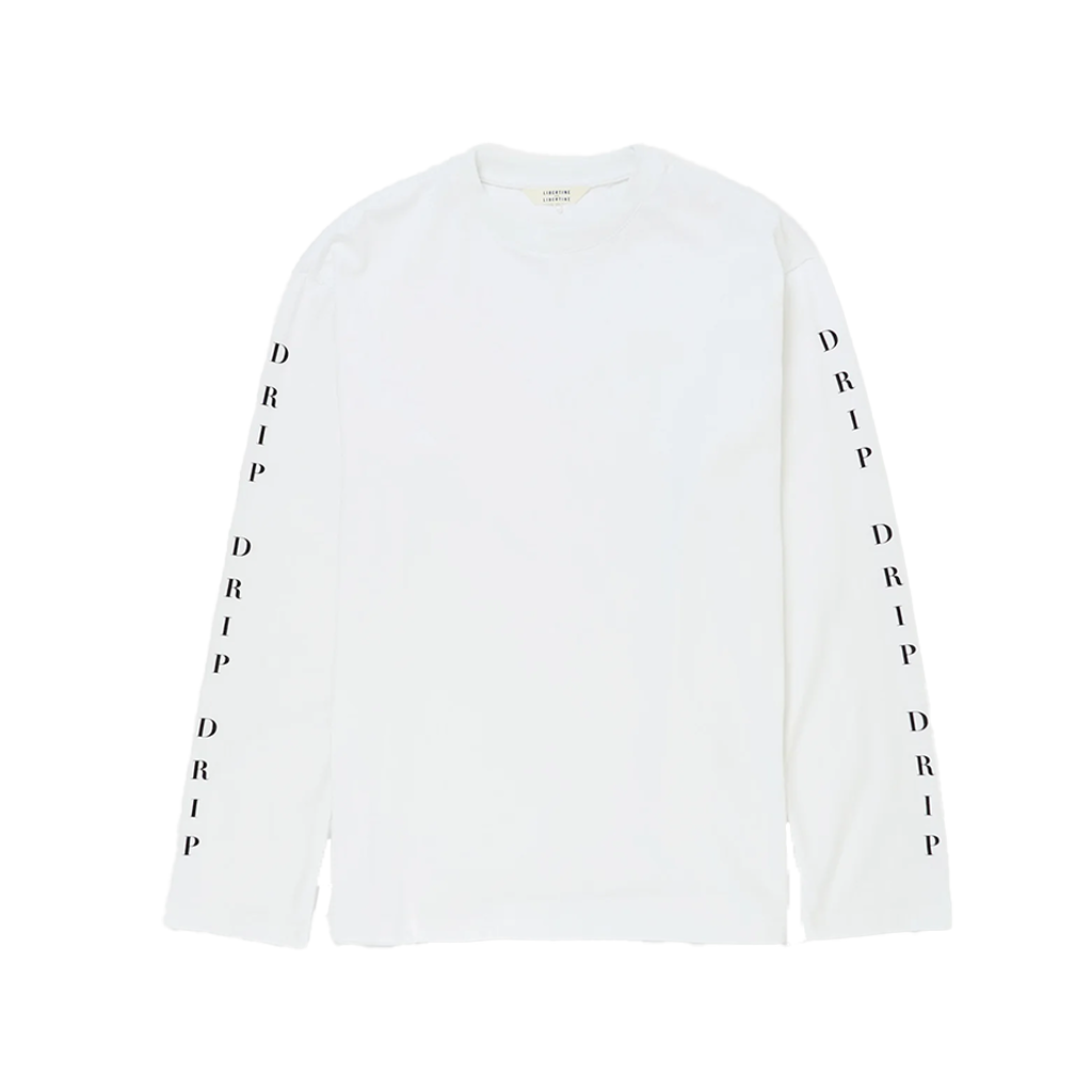 LIBERTINE-LIBERTINE AFFIRM DRIP LS WHITE