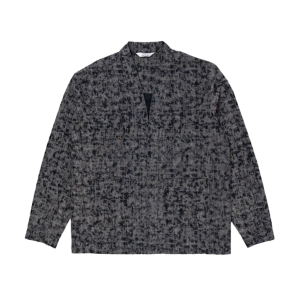 LIBERTINE-LIBERTINE UPROAR JACKET BLACK CHECK BEACH