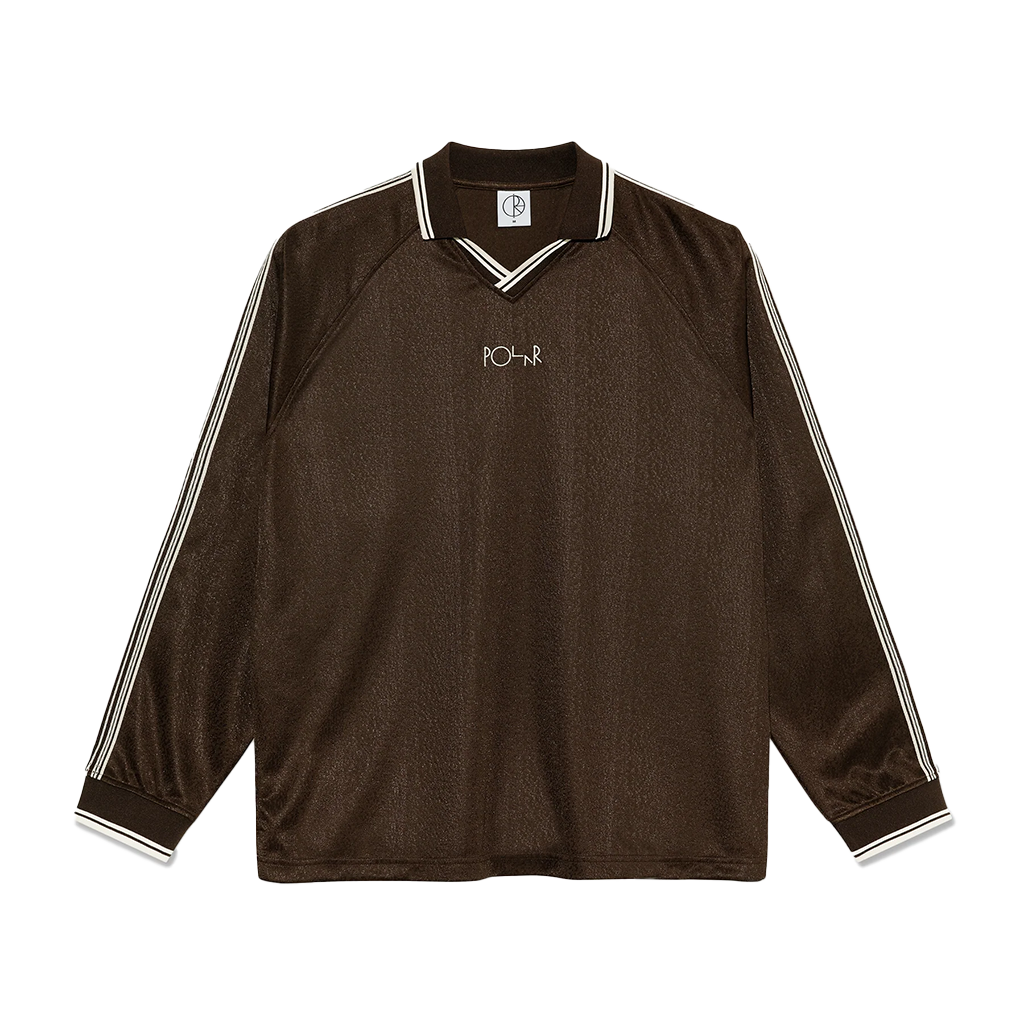 POLAR DAVIE LS SHIRT CHOCOLATE